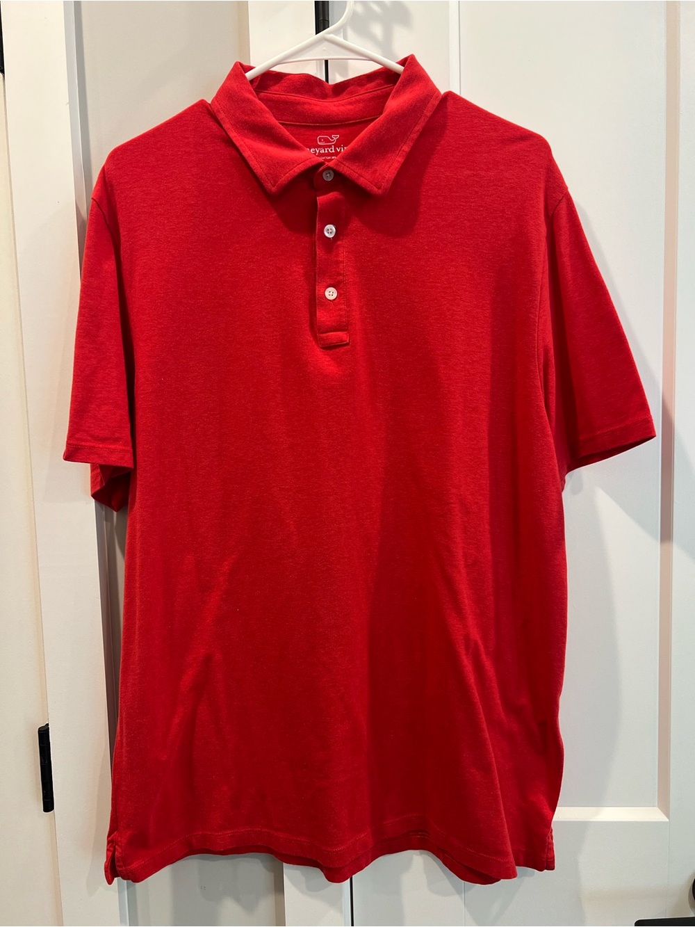 Vineyard Vines Red Men's Polo Shirt